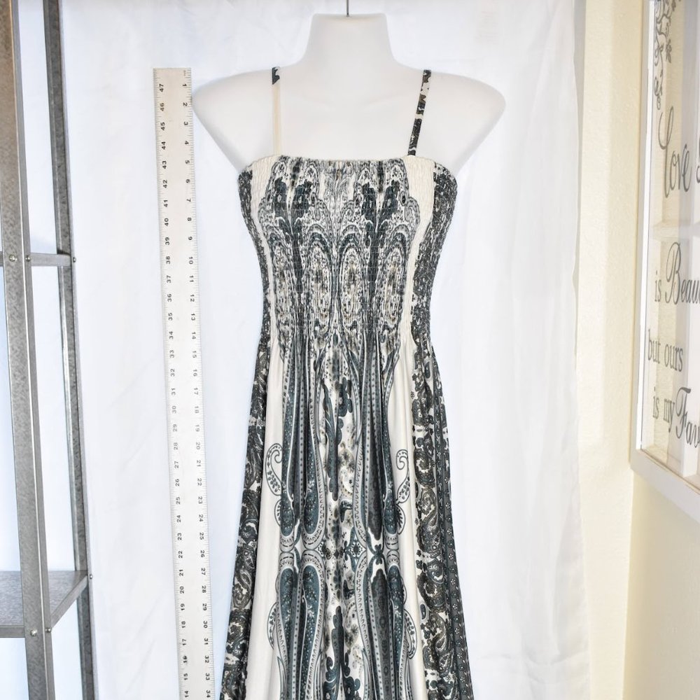 Shoreline Floor Length Summer Dress OS